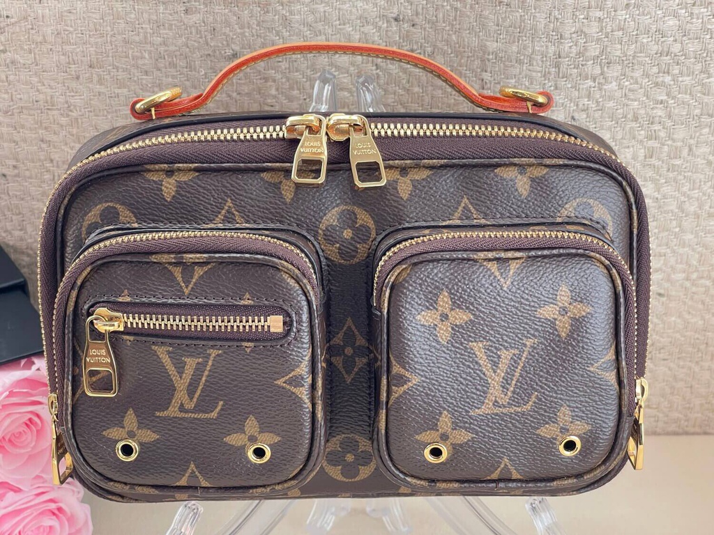 100 Original Louis Vuitton Utility Crossbody Monogram Preloved